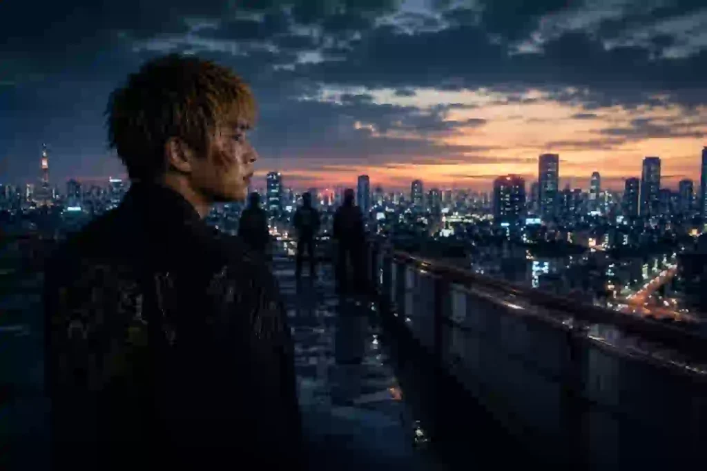 実写『東京リベンジャーズ』映画4で聖夜決戦編を観たい気持ちを表す夕暮れの街