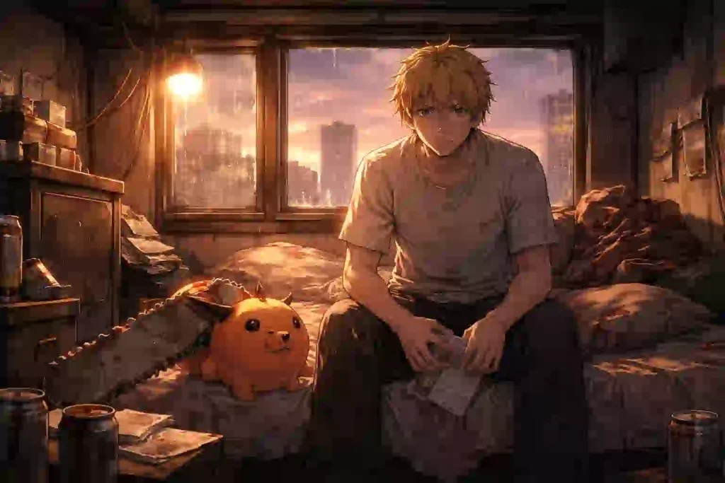 進撃の巨人 エレン・イェーガーが遠くを見つめる静かな表情