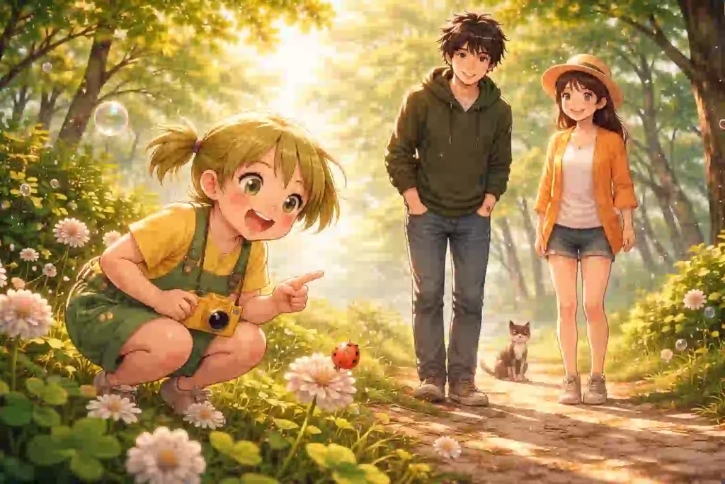 何も言わずに、子どもが動き出すのを待つ大人の時間