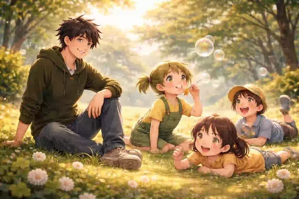 説明されないまま置かれている、子どもと大人の時間