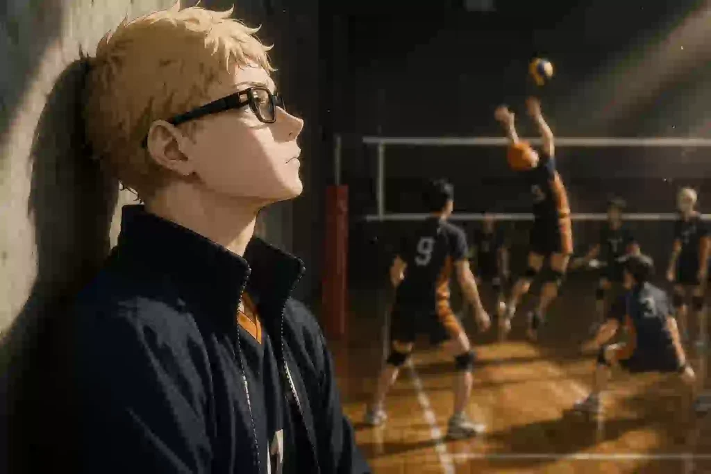 兄への憧れが崩れ、月島蛍が冷めていく転機を表したイメージ画像