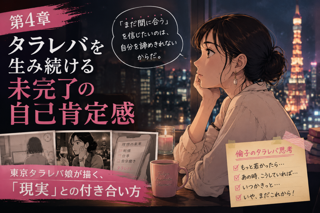 東京タラレバ娘をもとに、昭和生まれと平成生まれのアラサー女性の結婚観の違いを表したイメージ