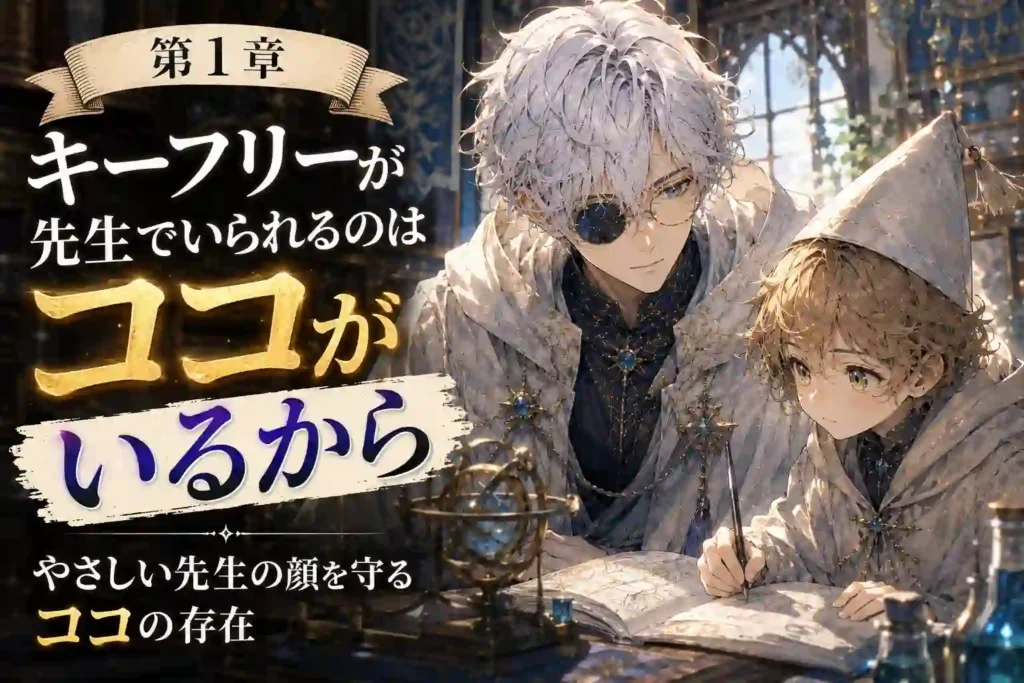 キーフリーとココがアトリエで向き合う師弟関係と恋愛要素の考察